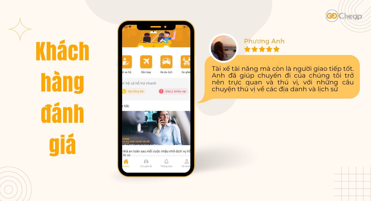 Tài xế cao cấp DriverX GOCheap!: Tạ Văn Cương