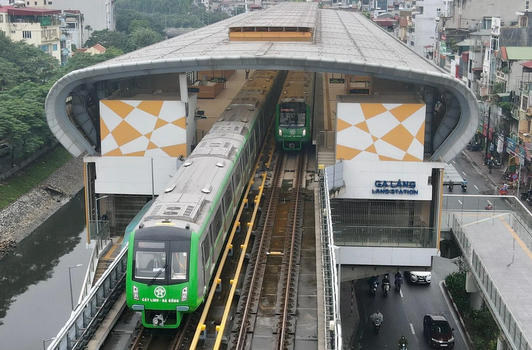 vé tháng xe bus Hà Nội tàu điện Cát Linh Hà Đông