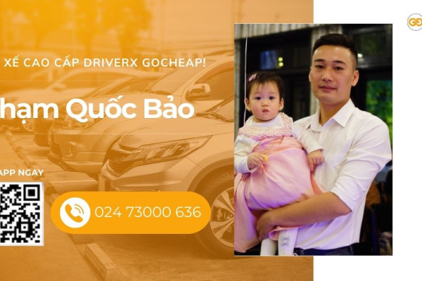Tài xế cao cấp DriverX GOCheap!: Phạm Quốc Bảo, 1986