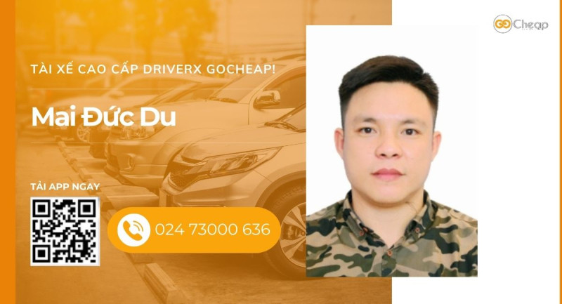 Tài xế cao cấp DriverX GOCheap!: Mai Đức Du, 1987