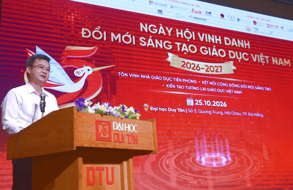 Lễ Vinh danh Cộng đồng Giáo dục Sáng tạo Việt Nam 2026 tại Đà Nẵng