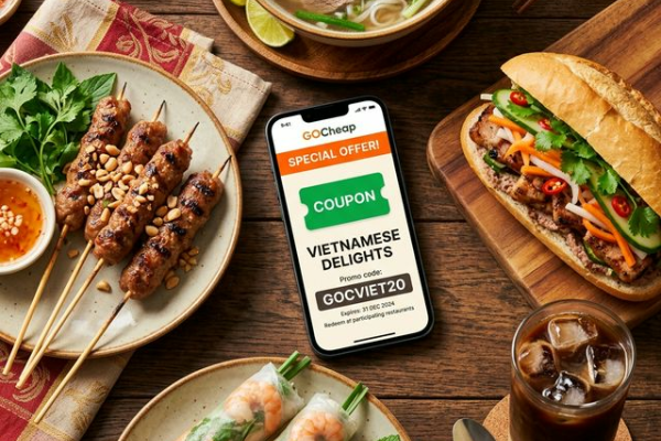 35 Mã Khuyến Mại GOCheap App: Cà Phê, BBQ, Fast Food & Nhà Hàng Việt