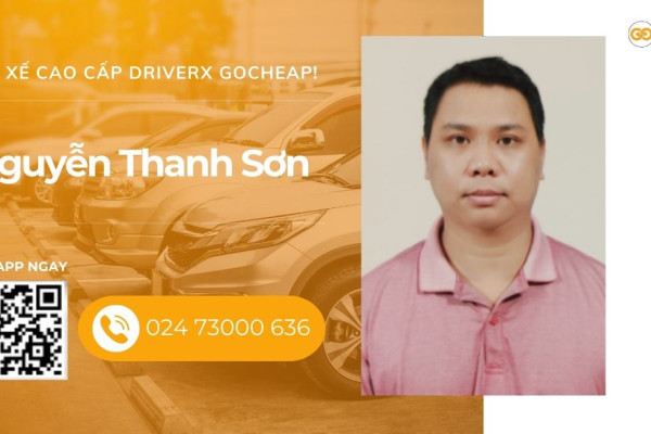 Tài xế cao cấp DriverX GOCheap!: Nguyễn Thanh Sơn, 1986