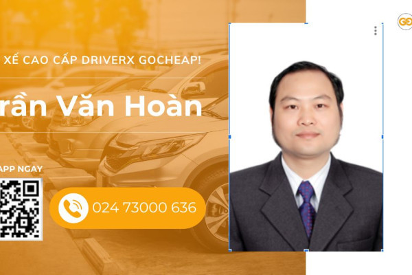 Tài xế cao cấp DriverX GOCheap!: Trần Văn Hoàn, 1984