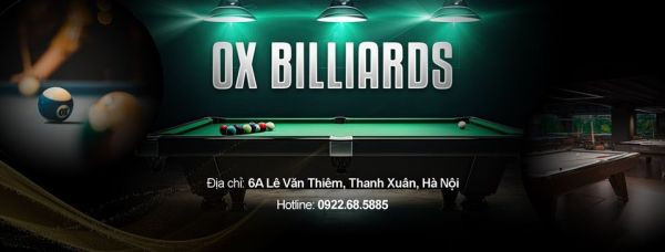 Khám phá OX Billiards Club: Thiên đường cho những tín đồ đam mê Bi-a tại Hà Nội