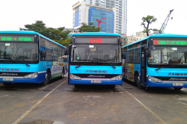 Thêm tuyến xe buýt thứ 8 từ trung tâm Hà Nội đi sân bay Nội Bài