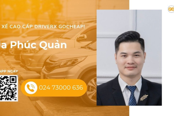 Tài xế cao cấp DriverX GOCheap!: Ma Phúc Quản, 1995