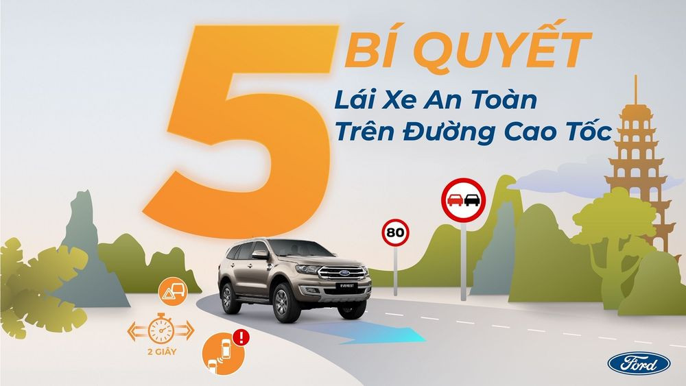 Kinh nghiệm vàng cho lái mới khi chạy xe trên cao tốc