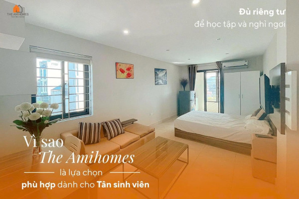AMIHOMES – TRẠM DỪNG CHÂN CHO GIỚI TRẺ HIỆN ĐẠI TẠI HÀ NỘI