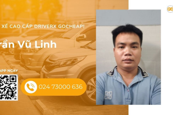 Tài xế cao cấp DriverX GOCheap!: Trần Vũ Linh, 1991