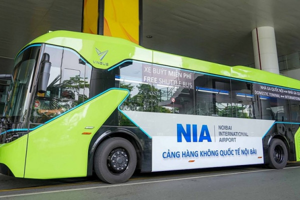 Hà Nội sẽ có tuyến buýt điện E10 đến sân bay Nội Bài