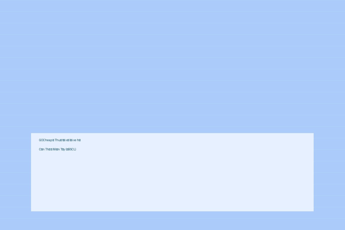 Hình minh họa di chuyển an toàn tại Cần Thơ