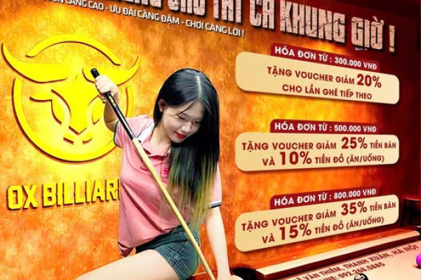 Giải Billiards OX Lê Văn Thiêm: Từ cơ thủ nghiệp dư đến nhà vô địch Hoàng Sao & bước nhảy vọt của Billiards Việt Nam