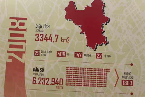 Bản đồ hành chính Hà Nội