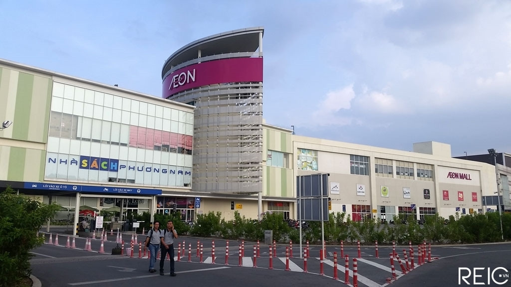Trung tâm thương mại Aeon Mall gần KCN VSIP Bình Dương