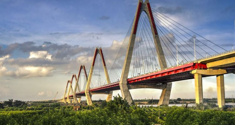 Khám phá Cầu Nhật Tân – Cầu thép dây văng lớn nhất Việt Nam