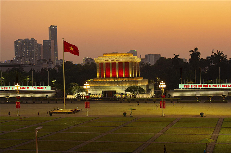 Lăng Chủ tịch Hồ Chí Minh tại Quảng trường Ba Đình