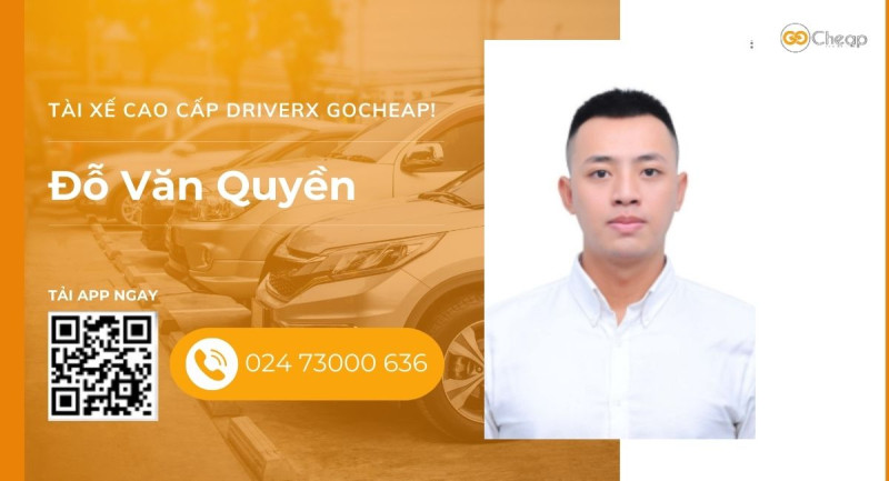 Tài xế cao cấp DriverX GOCheap!: Đỗ Văn Quyền, 1997