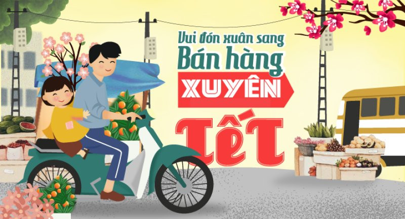 Những dịch vụ và cửa hàng mở cửa không nghỉ Tết