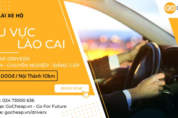 Dịch vụ tài xế lái hộ DriverX ra mắt tại Lào Cai